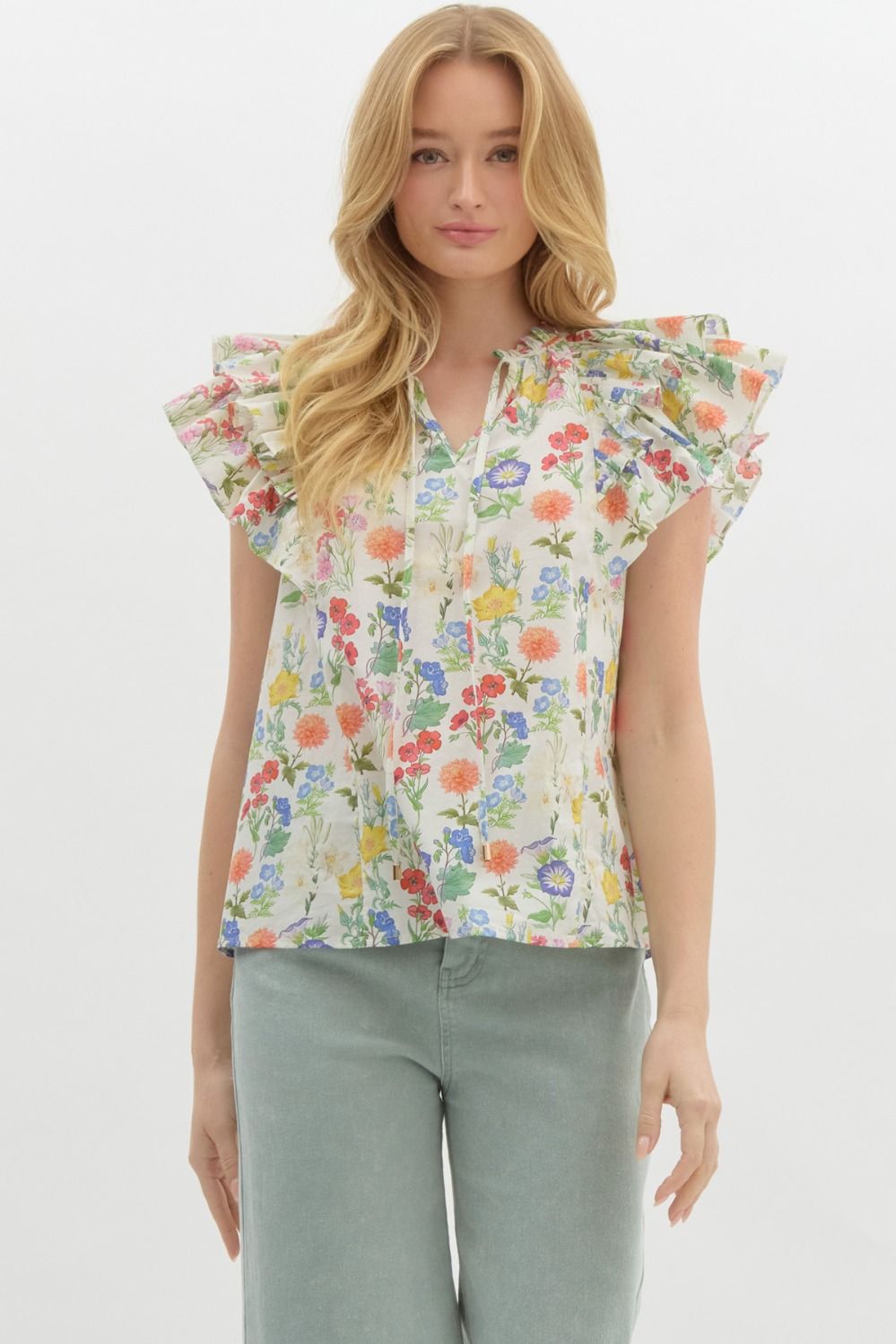 Flower Garden Top