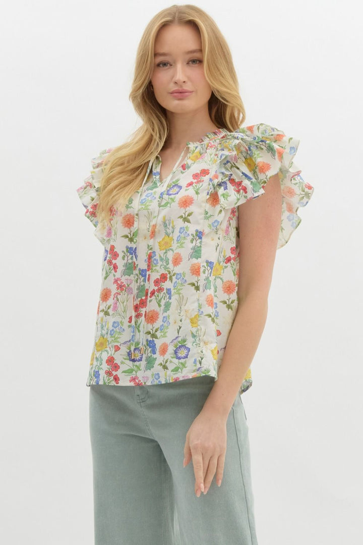 Flower Garden Top