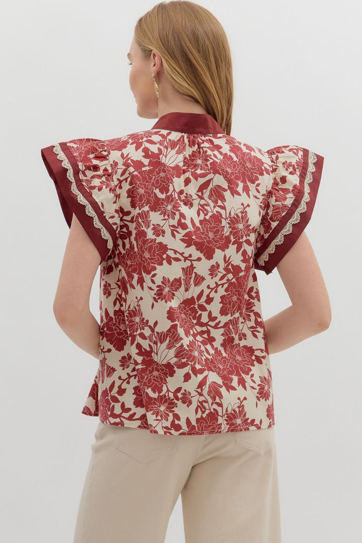 Fall Floral Top