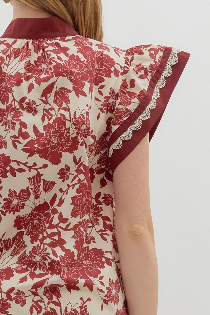 Fall Floral Top