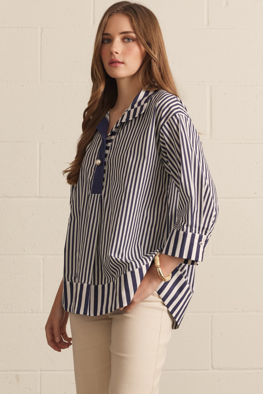 Addie Stripe Top
