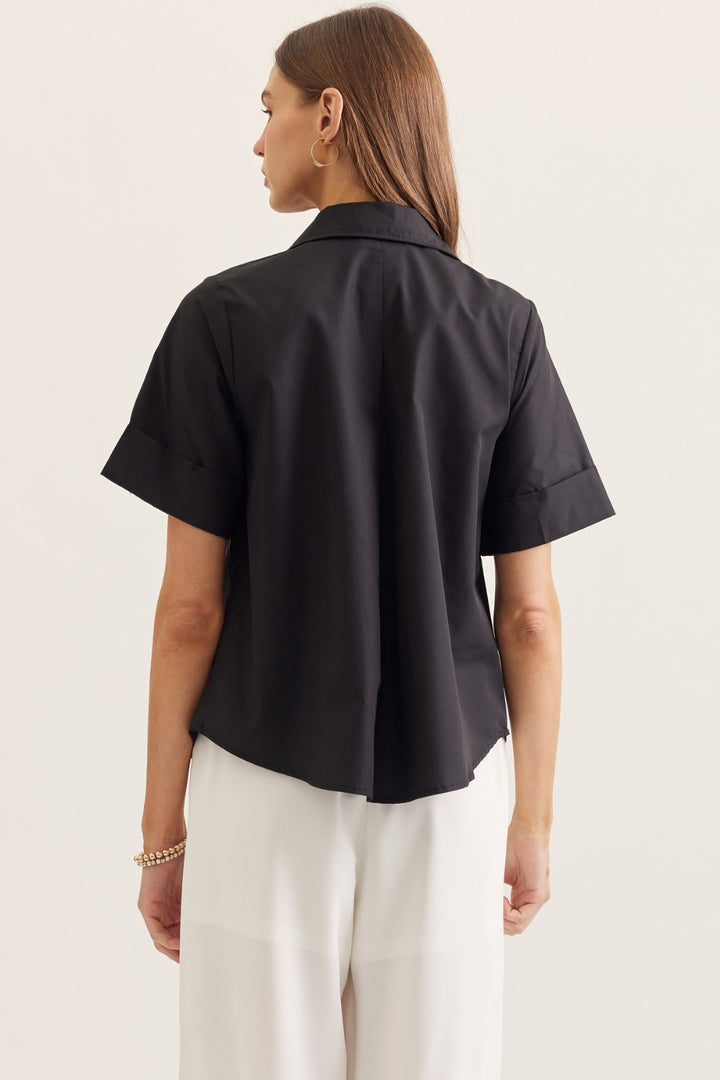 Savannah Gold Button Blouse