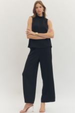 Midnight Knit Set in Black