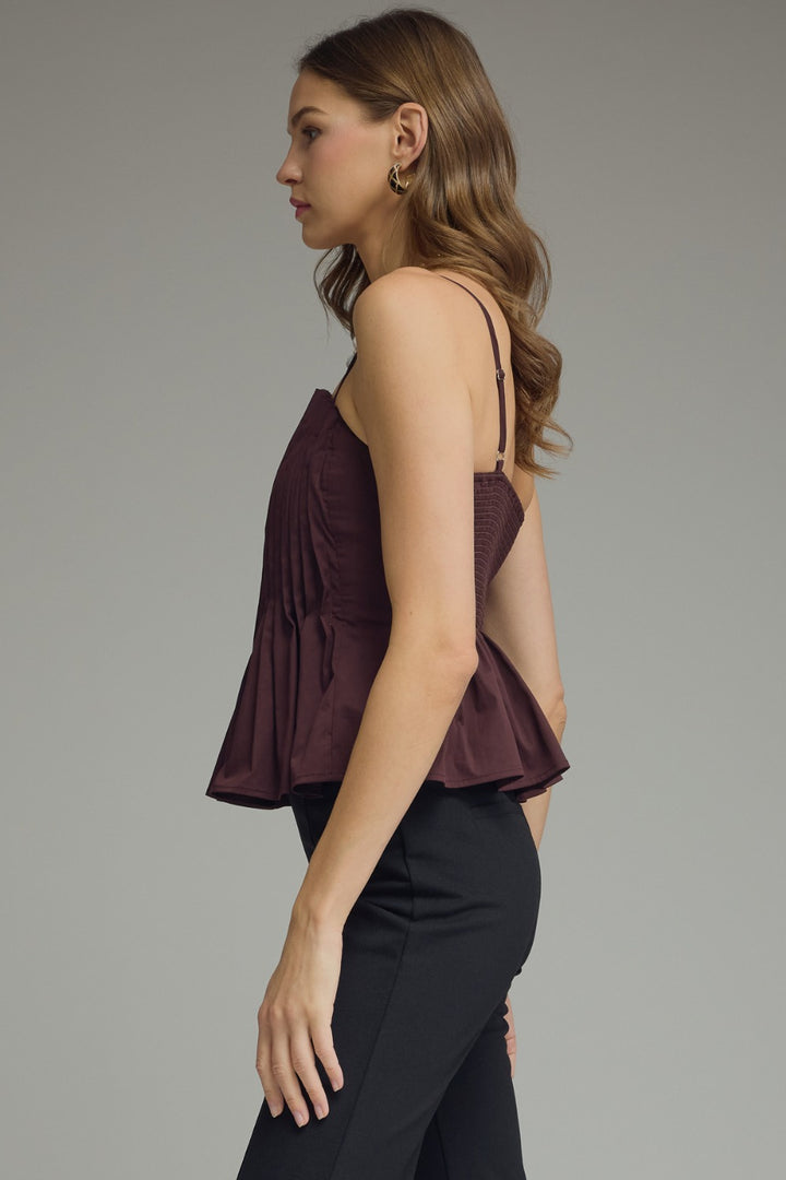Keira Top - Brown