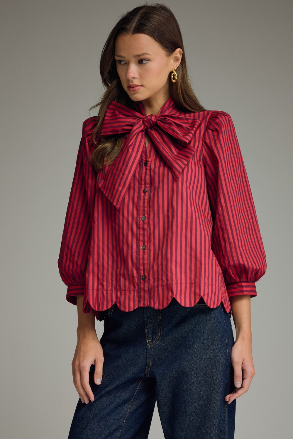 Thora Top - Redbrown