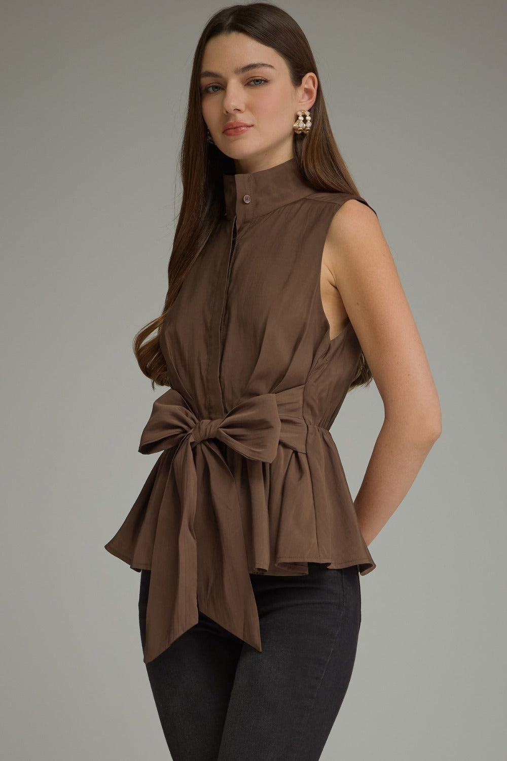 Auden Top - Brown