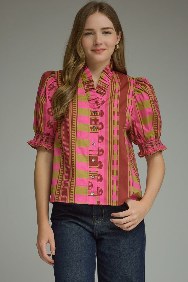 Nessa Top - Plum