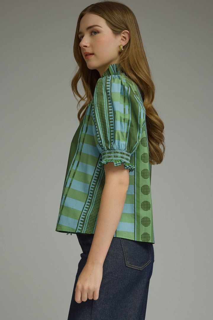 Nessa Top - Olive