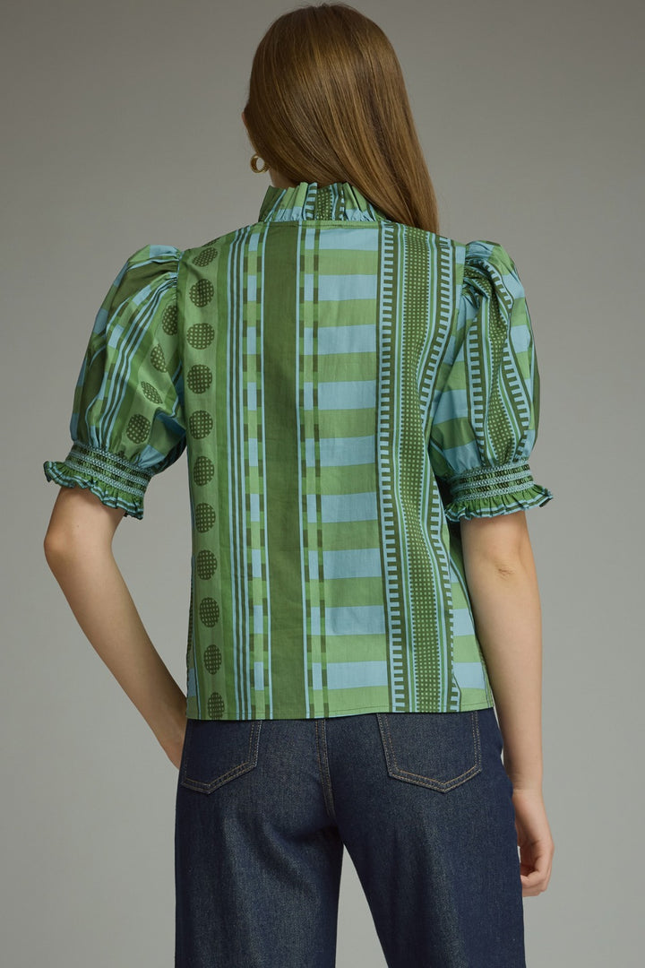 Nessa Top - Olive