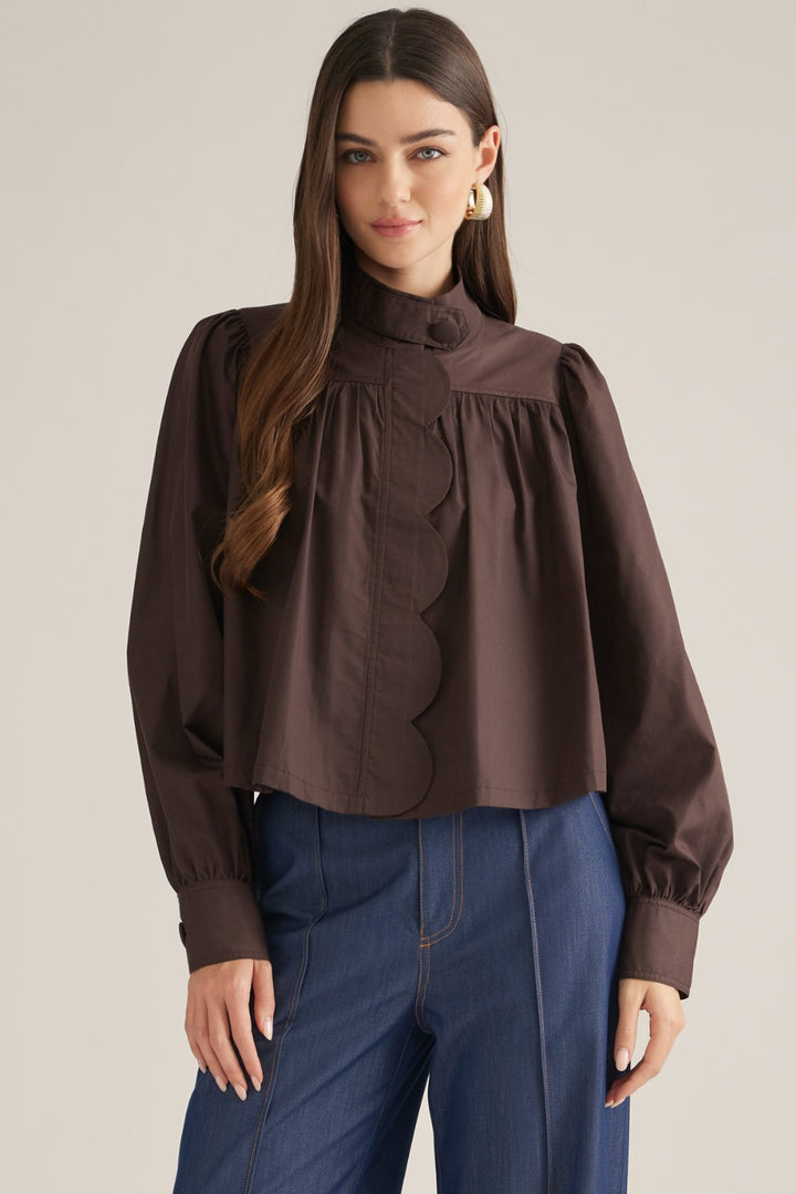 Sara Top - Brown