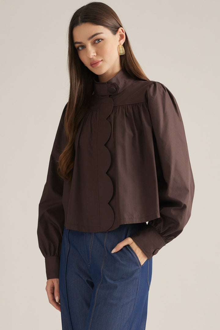 Sara Top - Brown