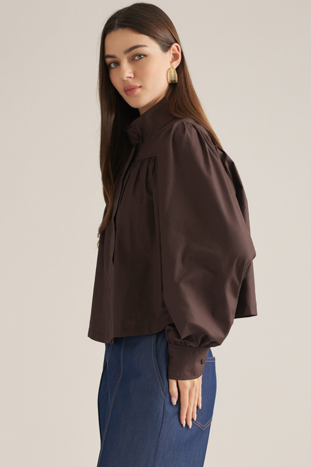 Sara Top - Brown