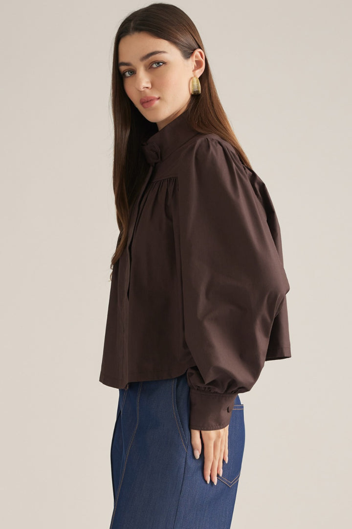 Sara Top - Brown