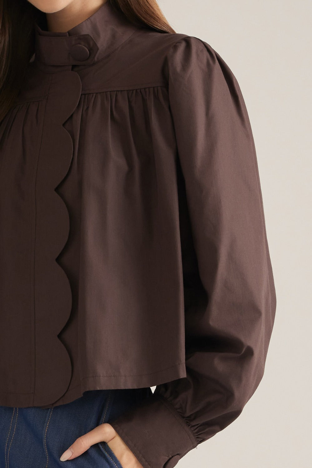 Sara Top - Brown