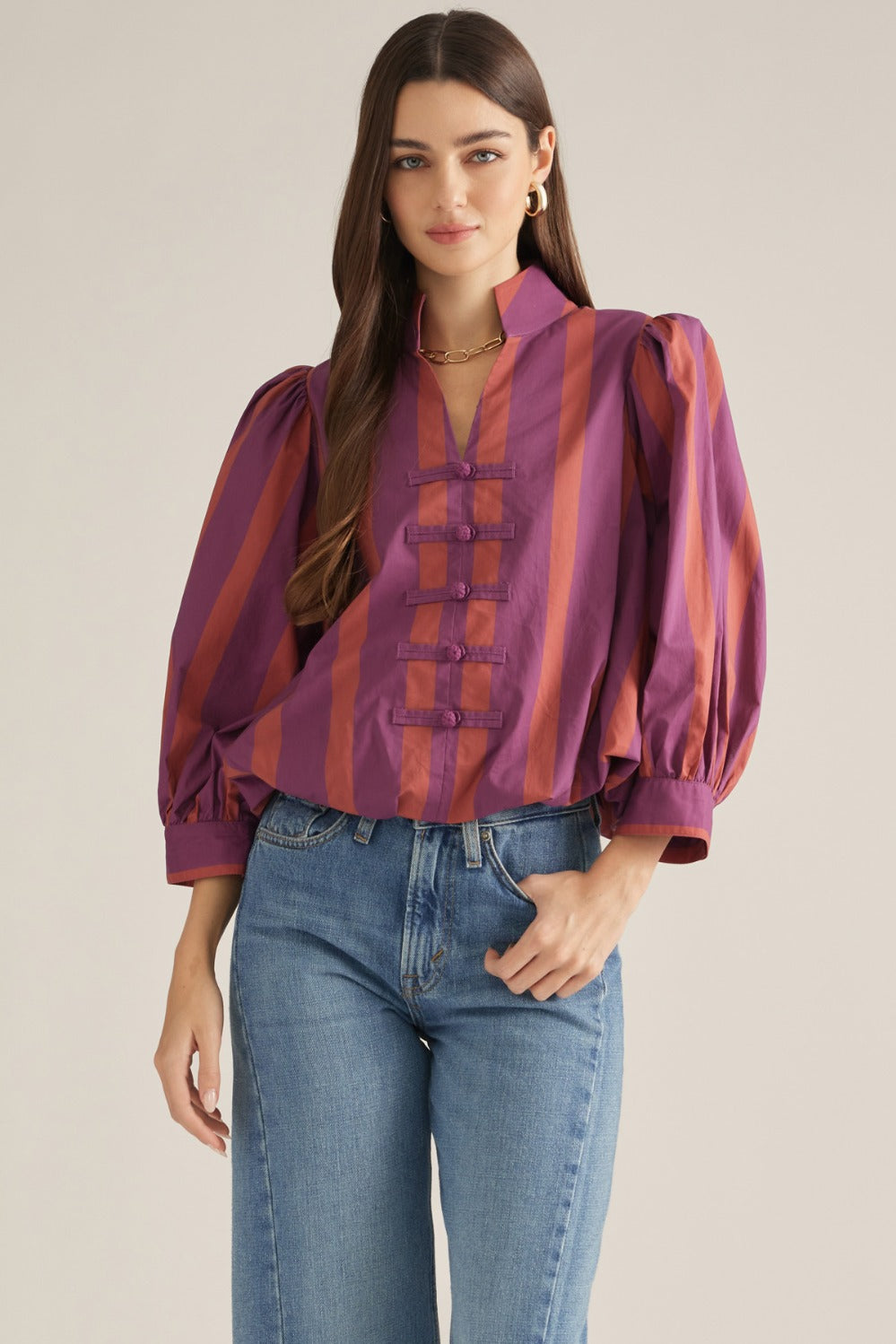 Rhoda Top - Plum