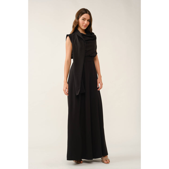 Margaux Jumpsuit in Black - INA IRO91469