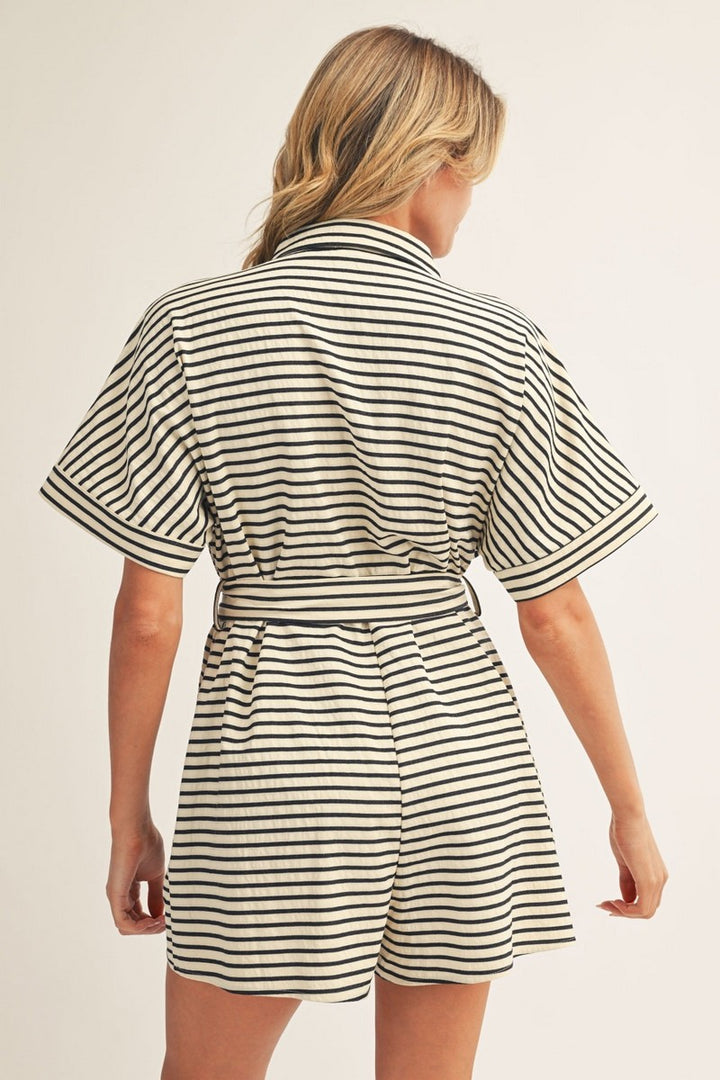 Seersucker Romper