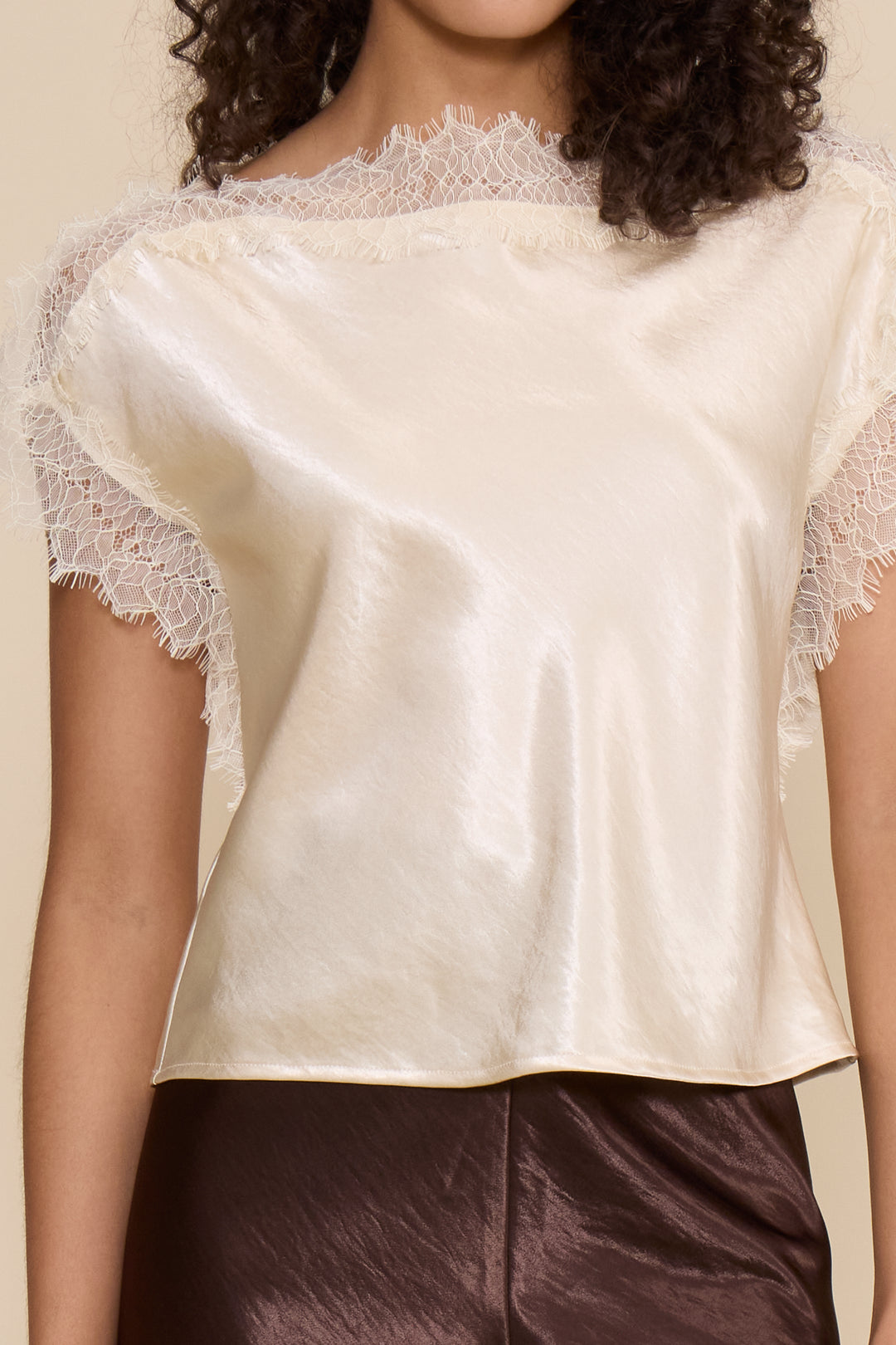Eliza Top - Ivory