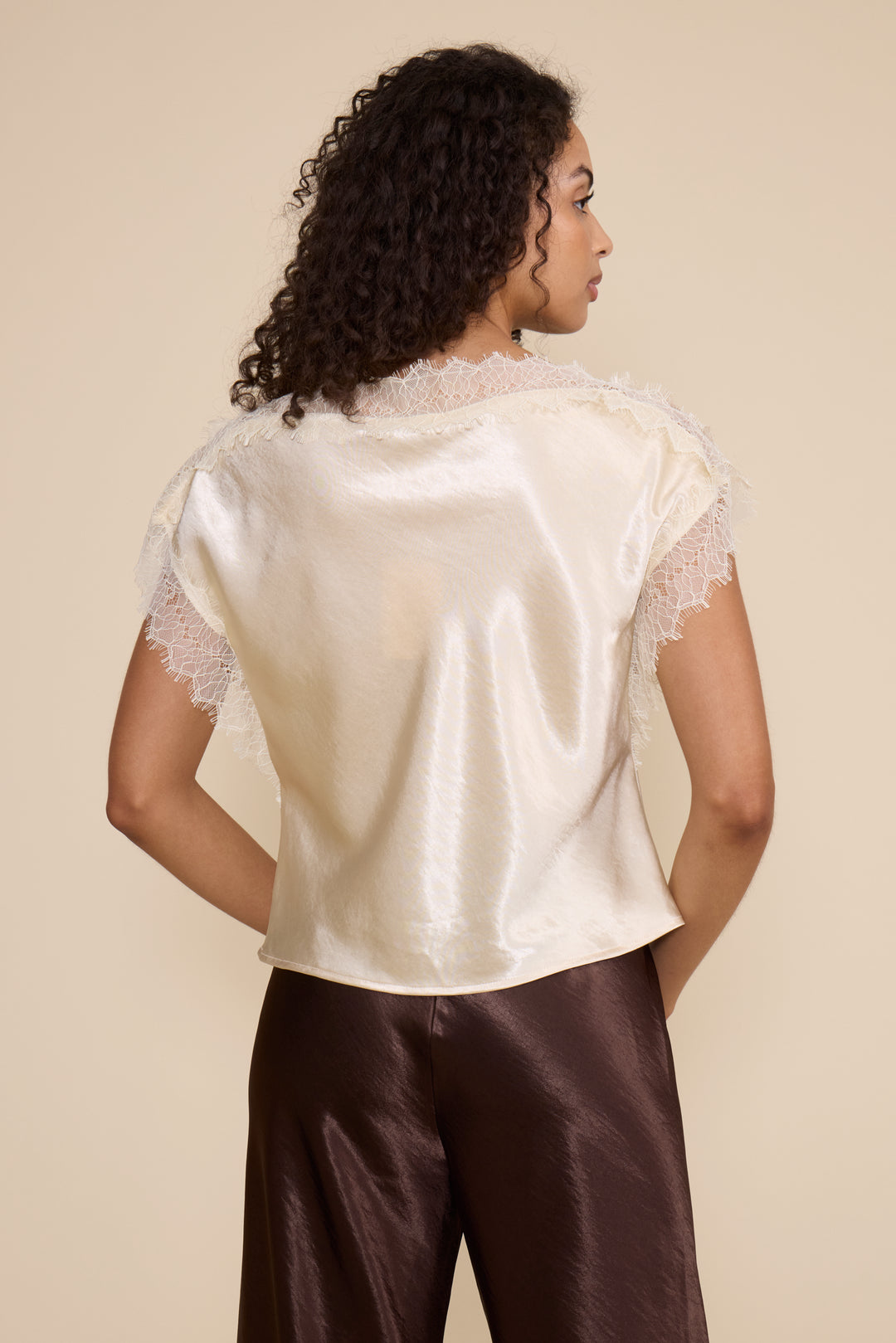 Eliza Top - Ivory