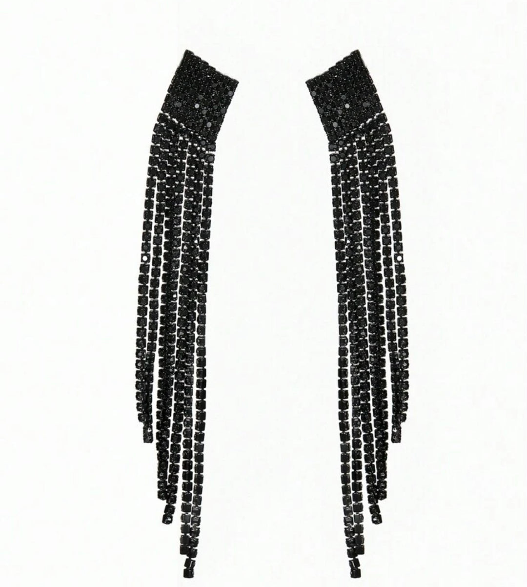 Black Diamond Cocktail earrings