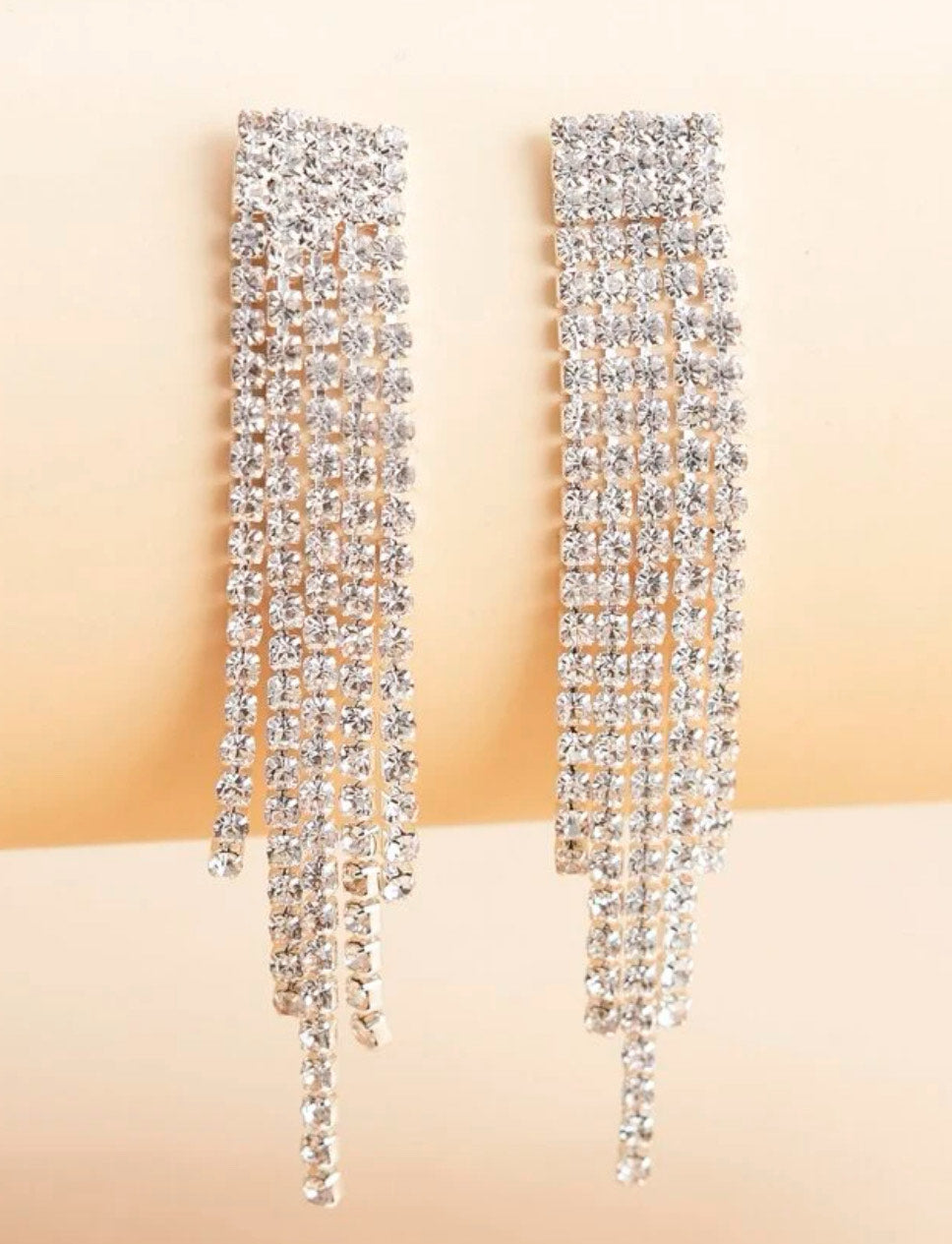 Diamond Cocktail Earrings