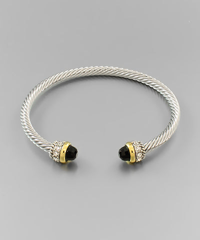 CRYSTAL EDGE CABLE CUFF