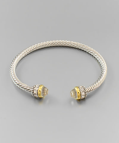 CRYSTAL EDGE CABLE CUFF