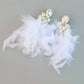 The Claudia Feather Earring