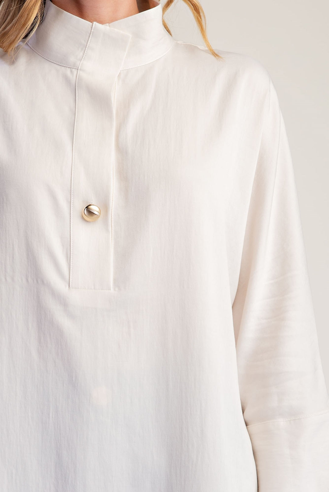 Dolman Shirt Blouse - Ivory