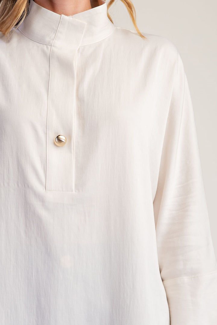 Dolman Shirt Blouse - Ivory