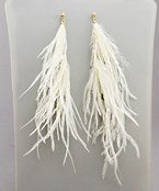 DOUBLE FEATHER EARRINGS