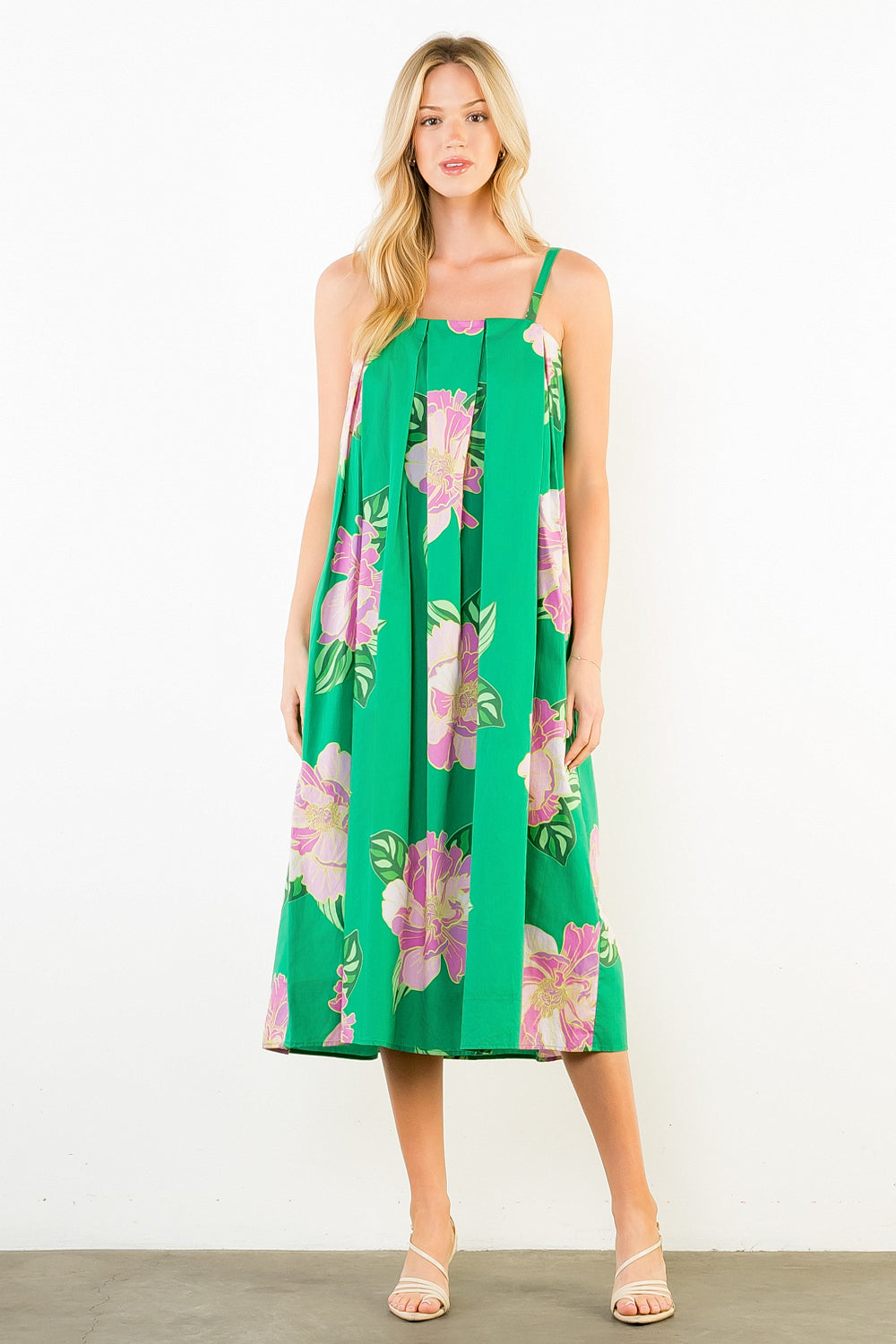 Rosemary Beach Dress | Green | Shop Papori