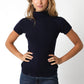 Classic Short Sleeve Turtleneck