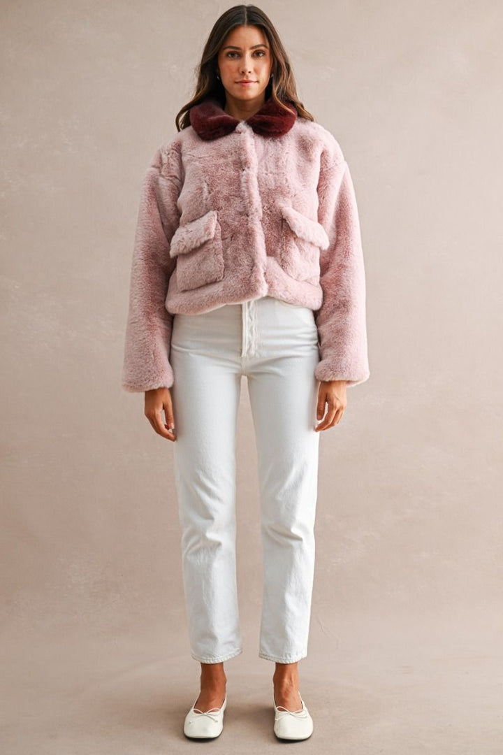 Solveig Jacket in Rose