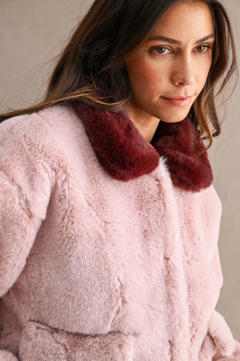 Solveig Jacket in Rose
