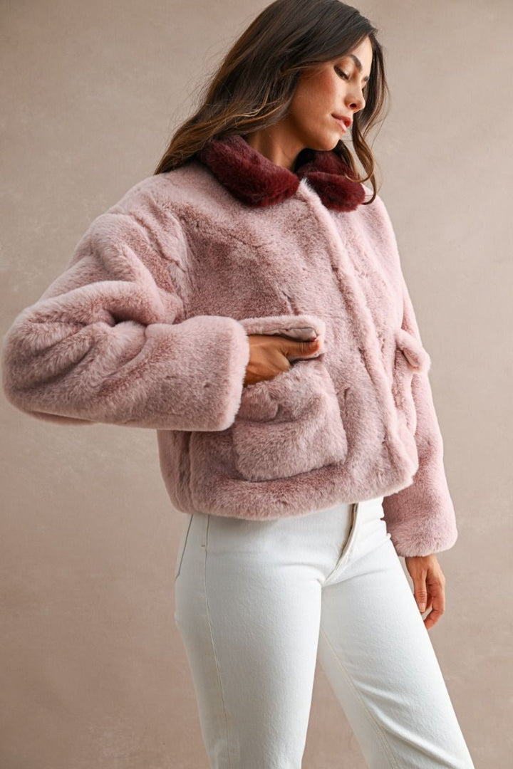 Solveig Jacket in Rose