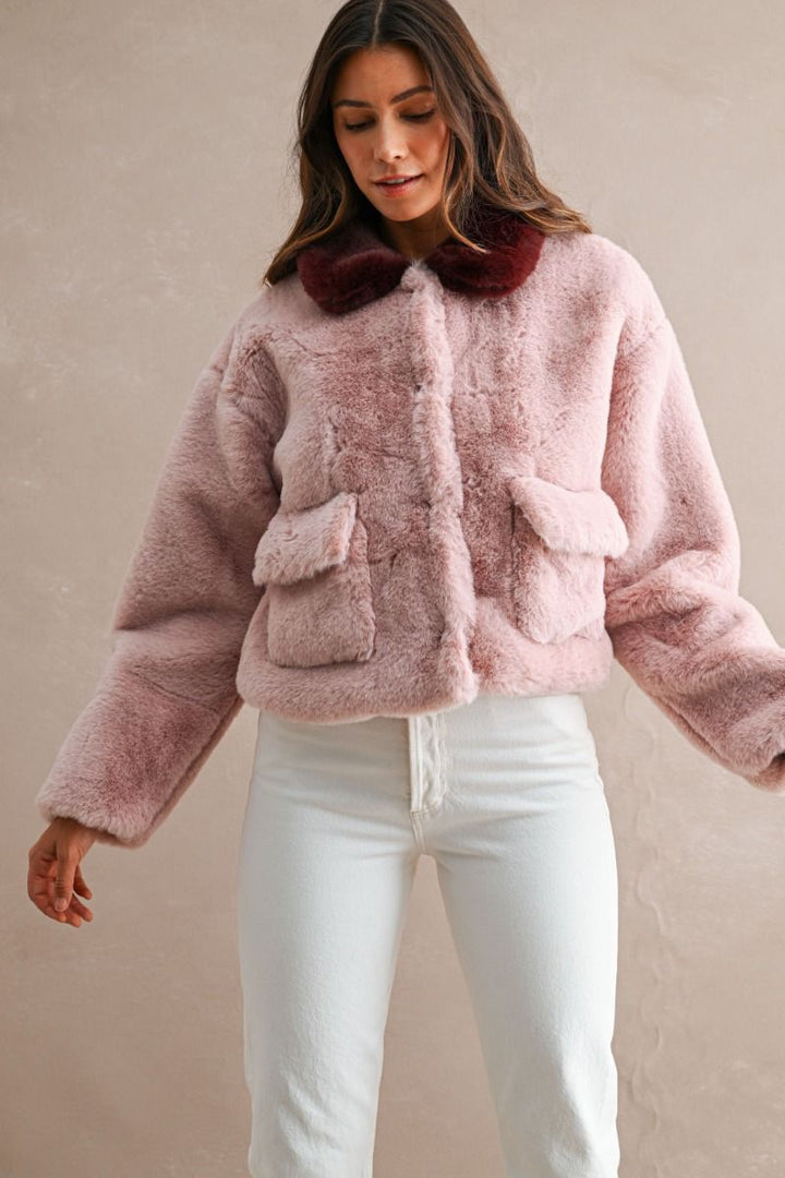 Solveig Jacket in Rose