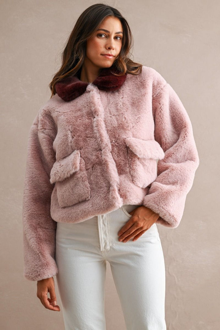 Solveig Jacket in Rose