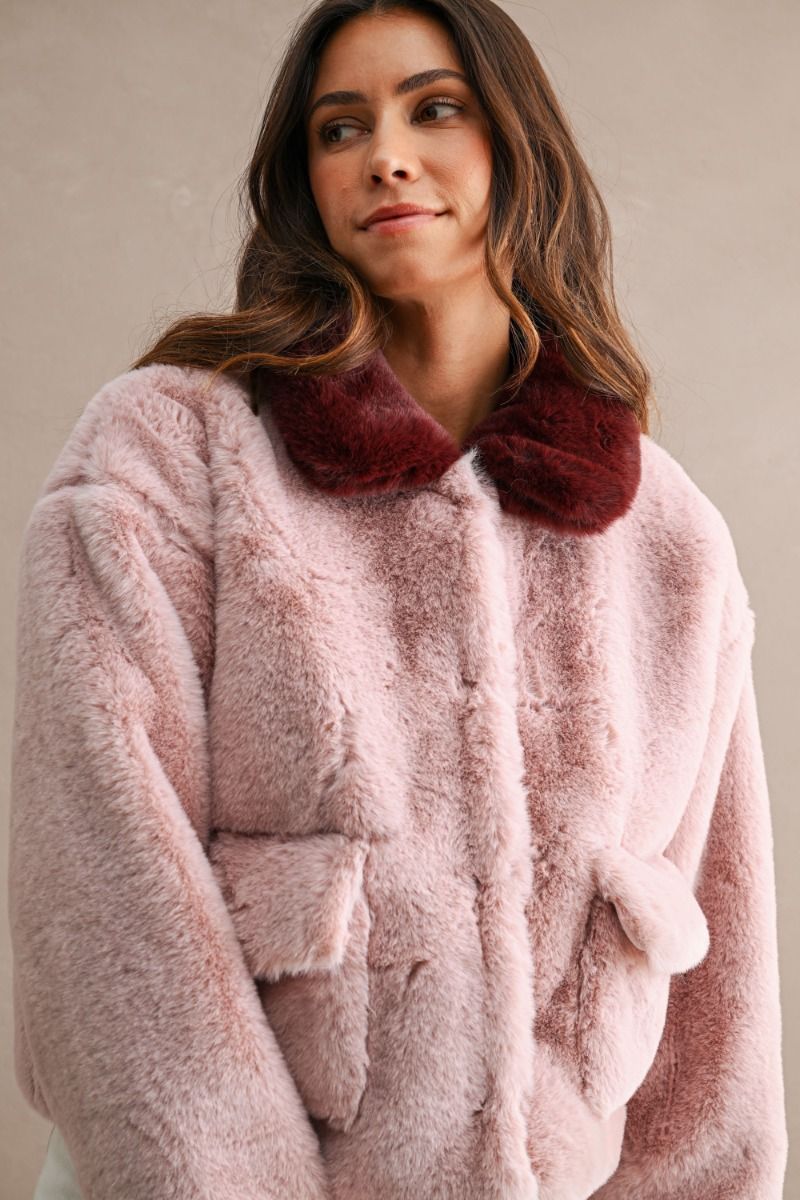 Solveig Jacket in Rose