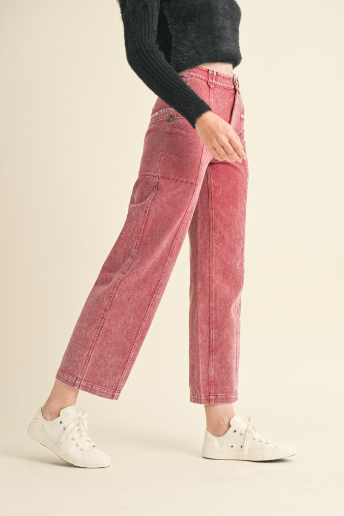 Scallop Stitched Jeans