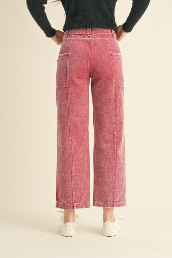 Scallop Stitched Jeans