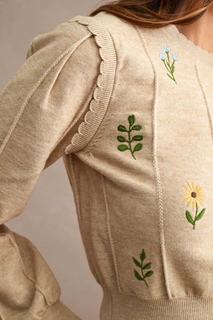 Linnea Sweater in Taupe