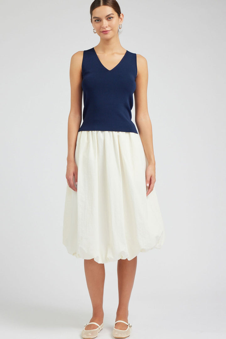 Reyes Top - Navy