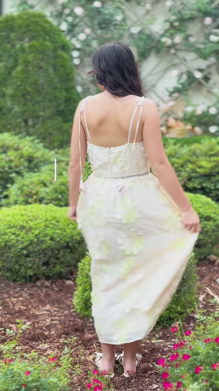3-D Daisies and Sunshine Dress