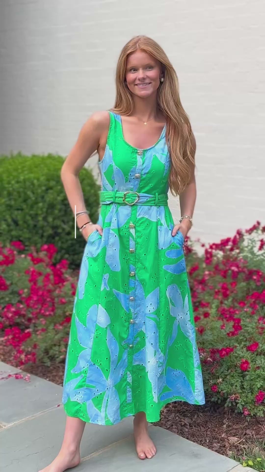 Palm Coast Bloom Dress