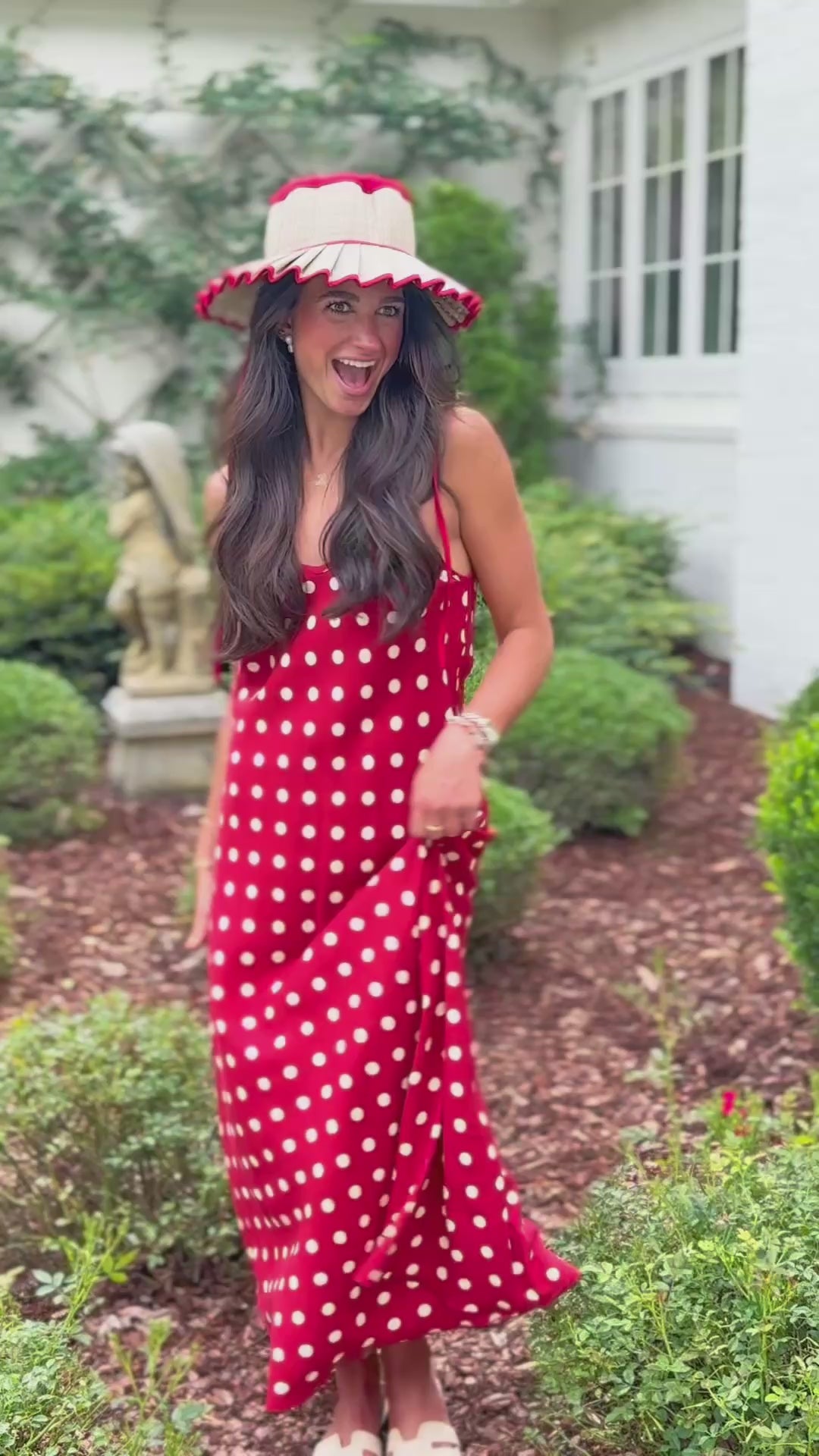 Doris Polka Dot Dress