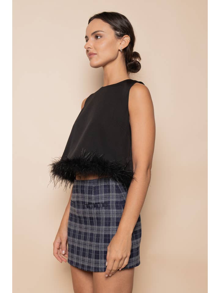 Solene Top in Black