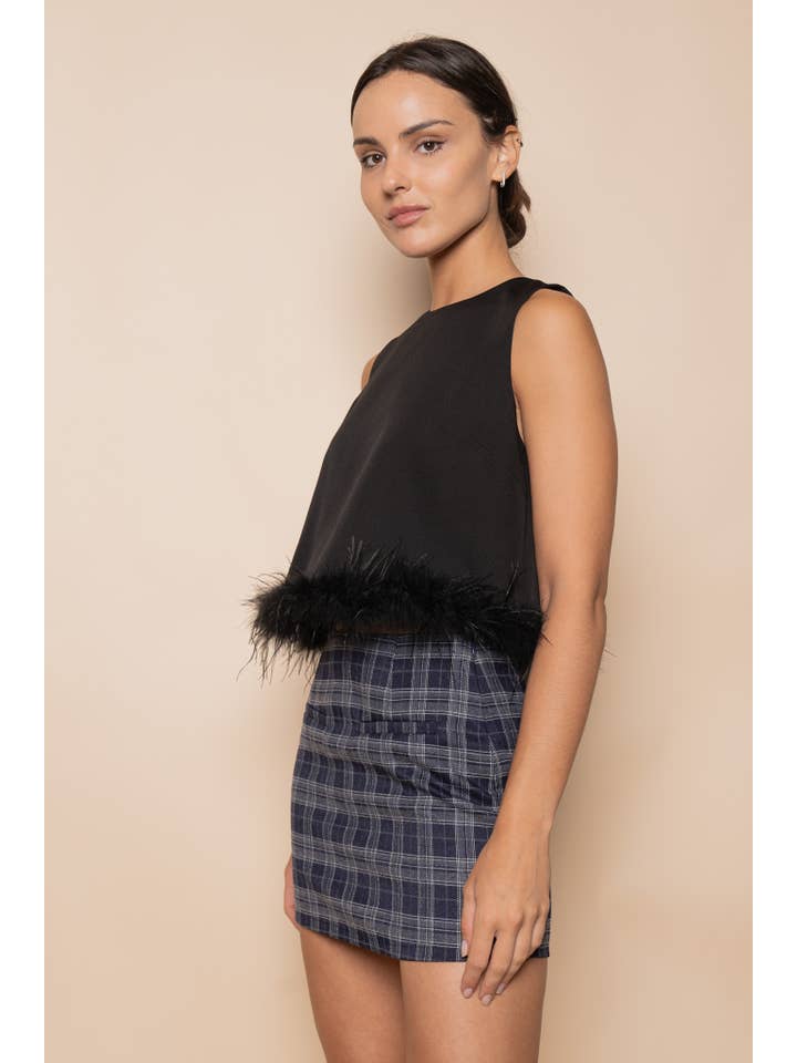 Solene Top in Black