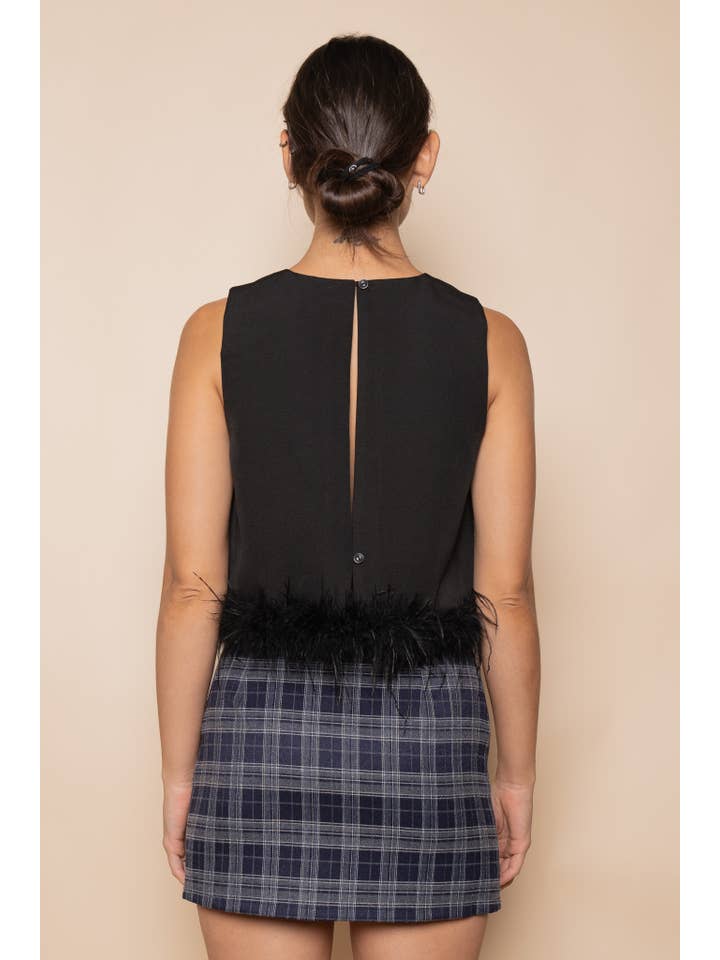 Solene Top in Black