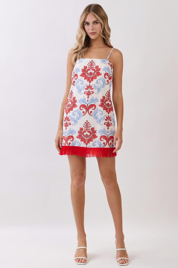 Tessa Fringe Dress
